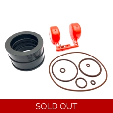 Dellorto PHBH Fuel Resistant Overhaul Kit (Mounting Rubber, Float and O ring Set)